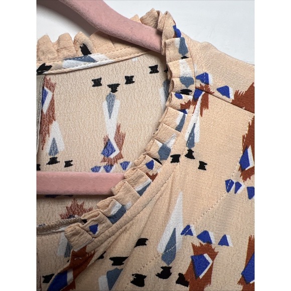 Anthropologie Dolan Wanderlust Southwestern Aztec Print Dress Size Medium - Picture 5 of 12